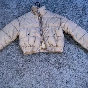 Tan Bubble Coat